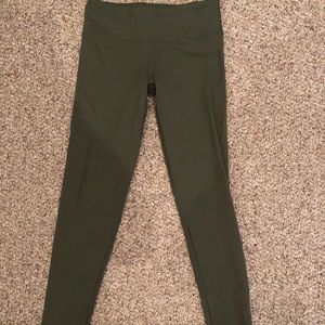 RBX Olive green, full length workout leggings